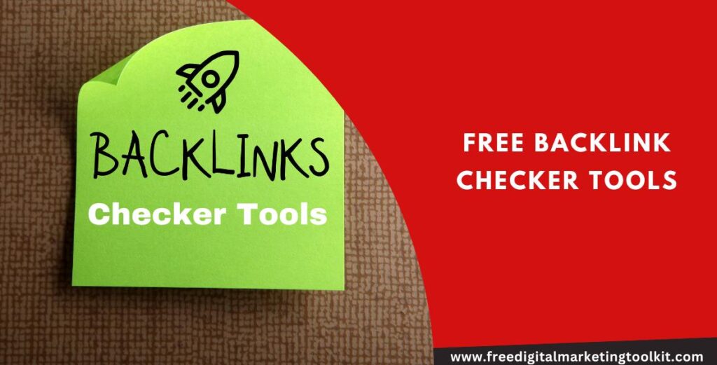 Free Backlink Checker Tools