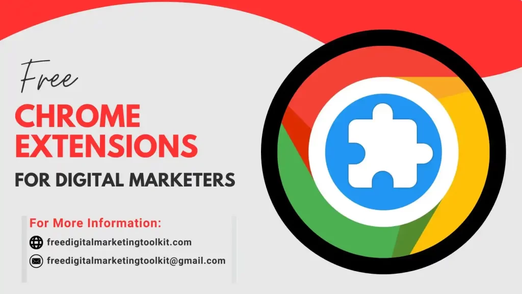 Free Chrome Extensions for Digital Marketers