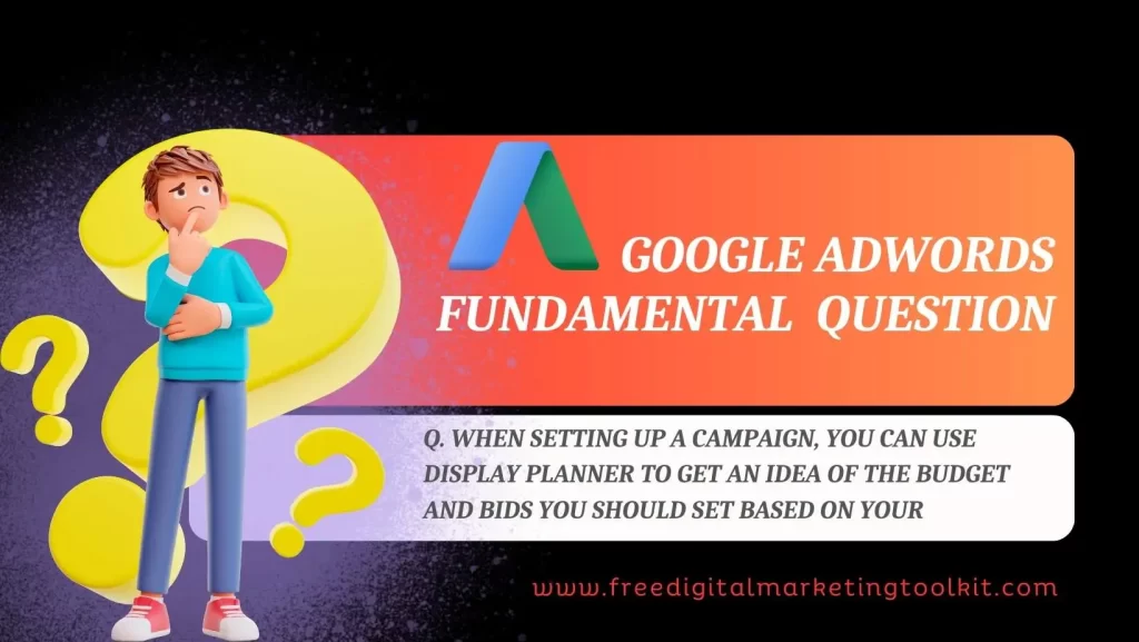 Google Adwords Fundamental